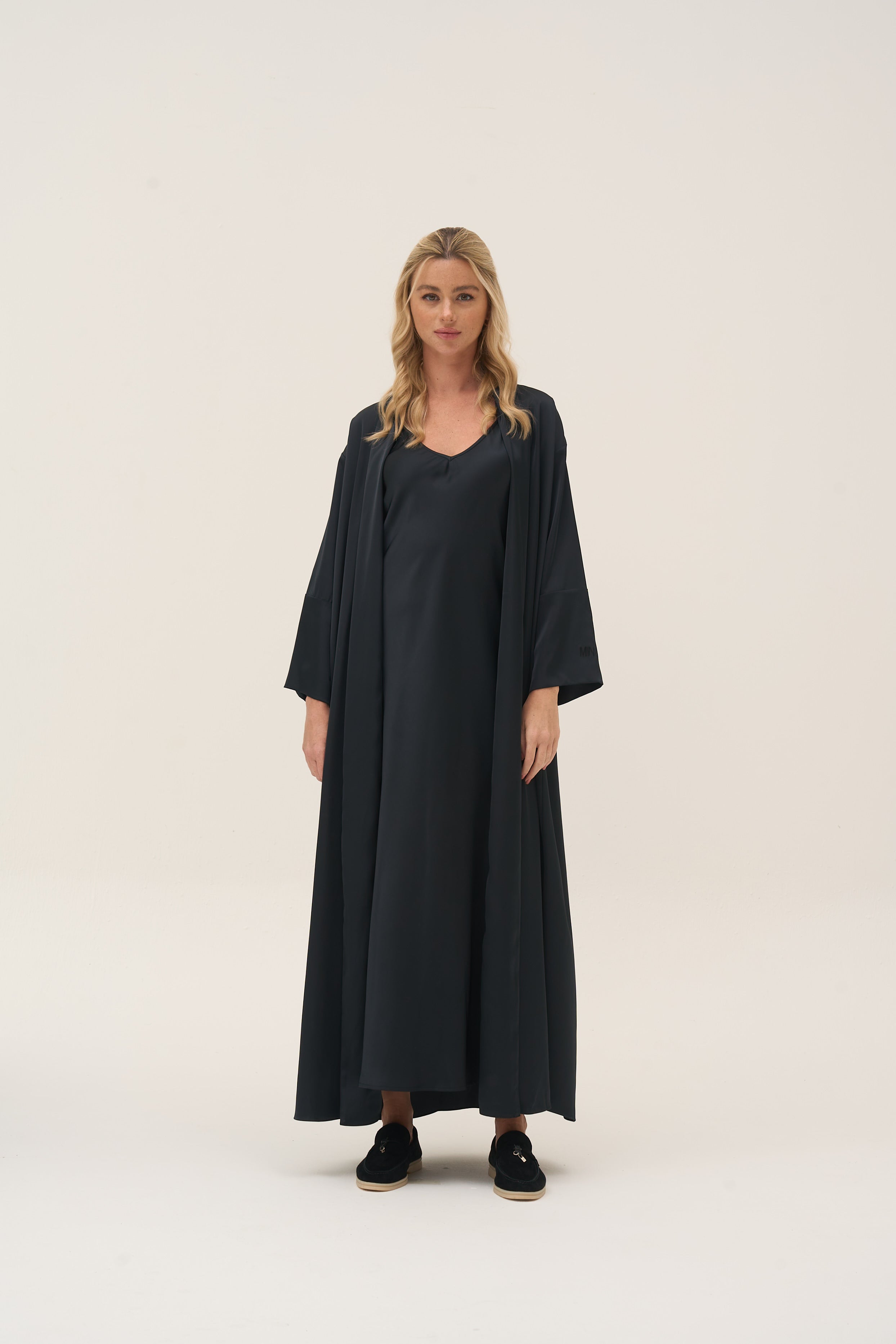 silk abaya dress Modest Black Satin Dress,nikkah Dress, Islamic Dress, Hijab Dress, Satin Abaya Dubai,prom Dress,modest Abaya,evening Gown,black Satin Abaya
